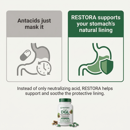 Pure DGL Licorice Root + Zinc-Carnosine Capsules