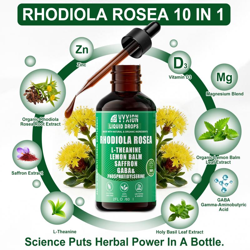 Amare® 10 in 1 Rhodiola Rosea Liquid Drops
