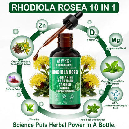 Amare® 10 in 1 Rhodiola Rosea Liquid Drops